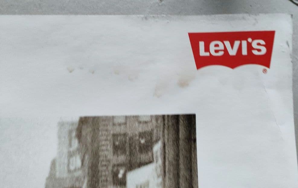 ジェームス・ディーン ポスター① ☆リーバイス・ジミー☆LEVI'S☆希少