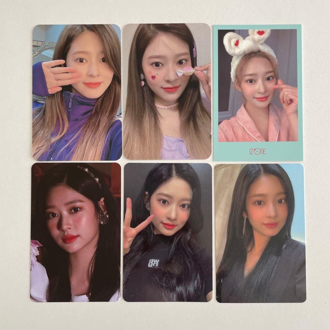 iz*one アイズワン ミンジュ トレカ 6枚 セット キムミンジュ - メルカリ