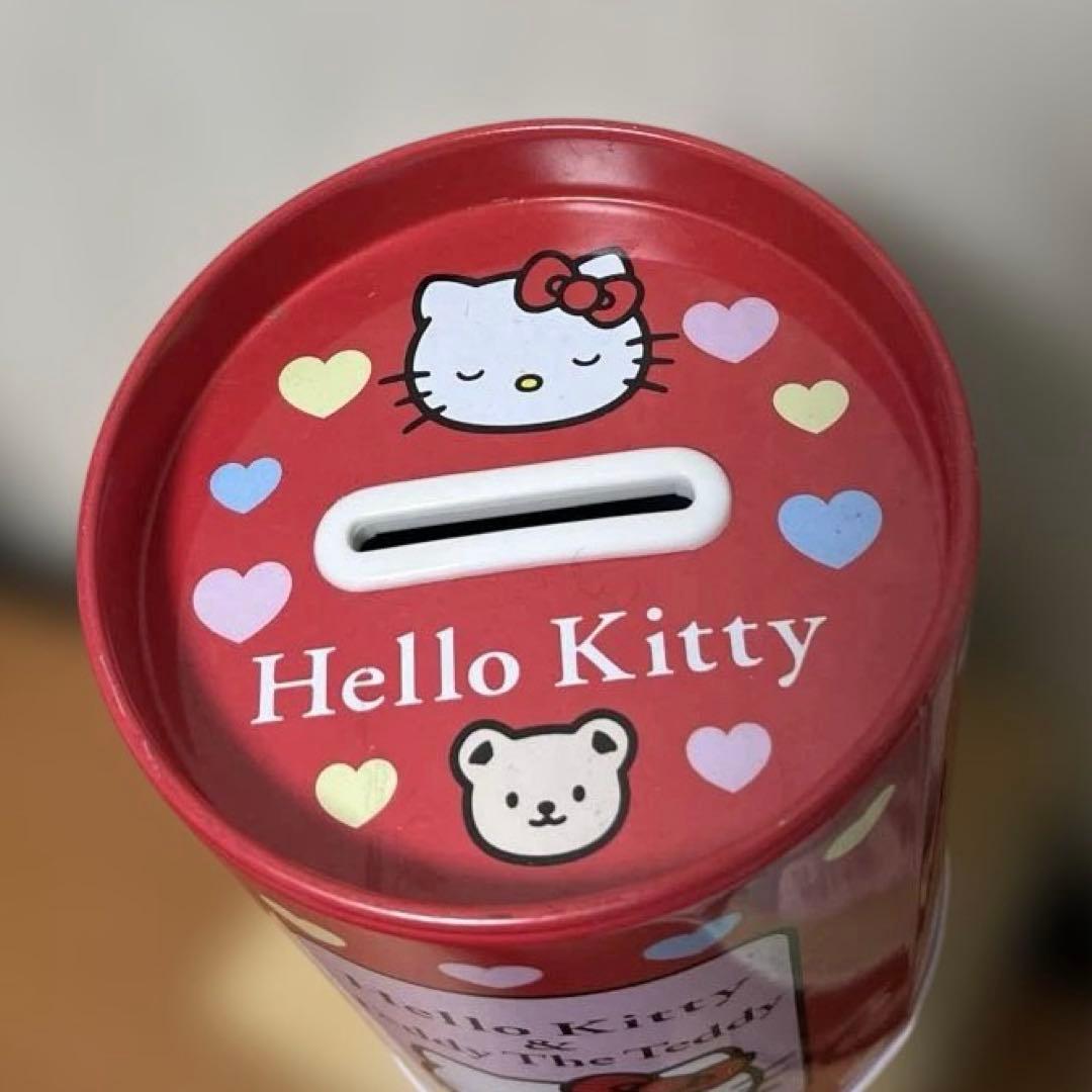 ハローキティ 缶貯金箱 2007年製 レトロ サンリオ sanrio - メルカリ
