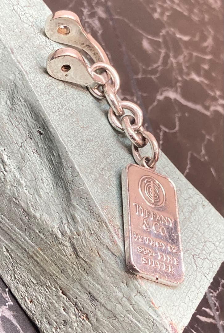 Tc6] TIFFANY&CO. / 999インゴット シャックル キーリング - メルカリ