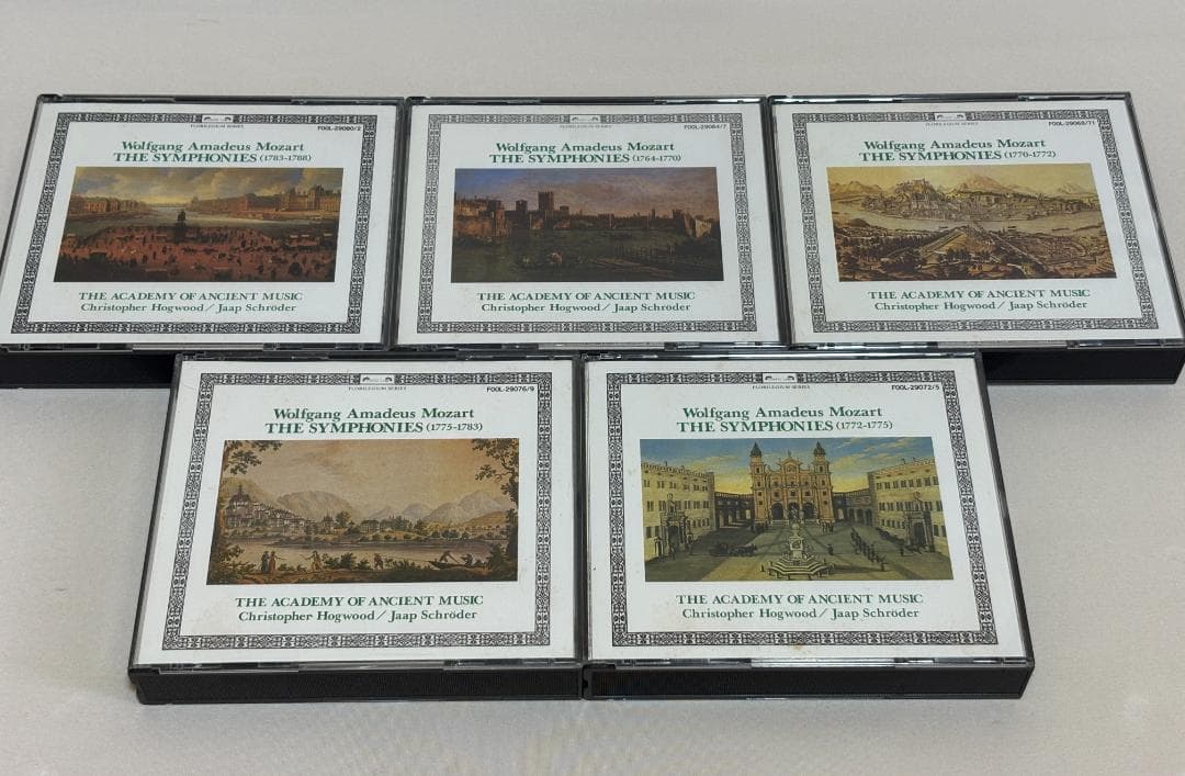 20CD◇モーツァルト：交響曲全集 ホグウッド、シュレーダー