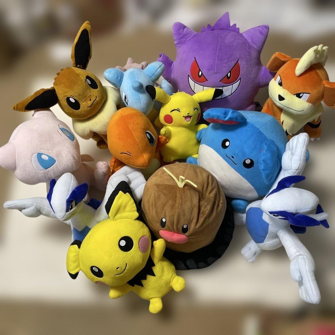 ポケモン ぬいぐるみ まとめ売り12体 8888円 - メルカリ