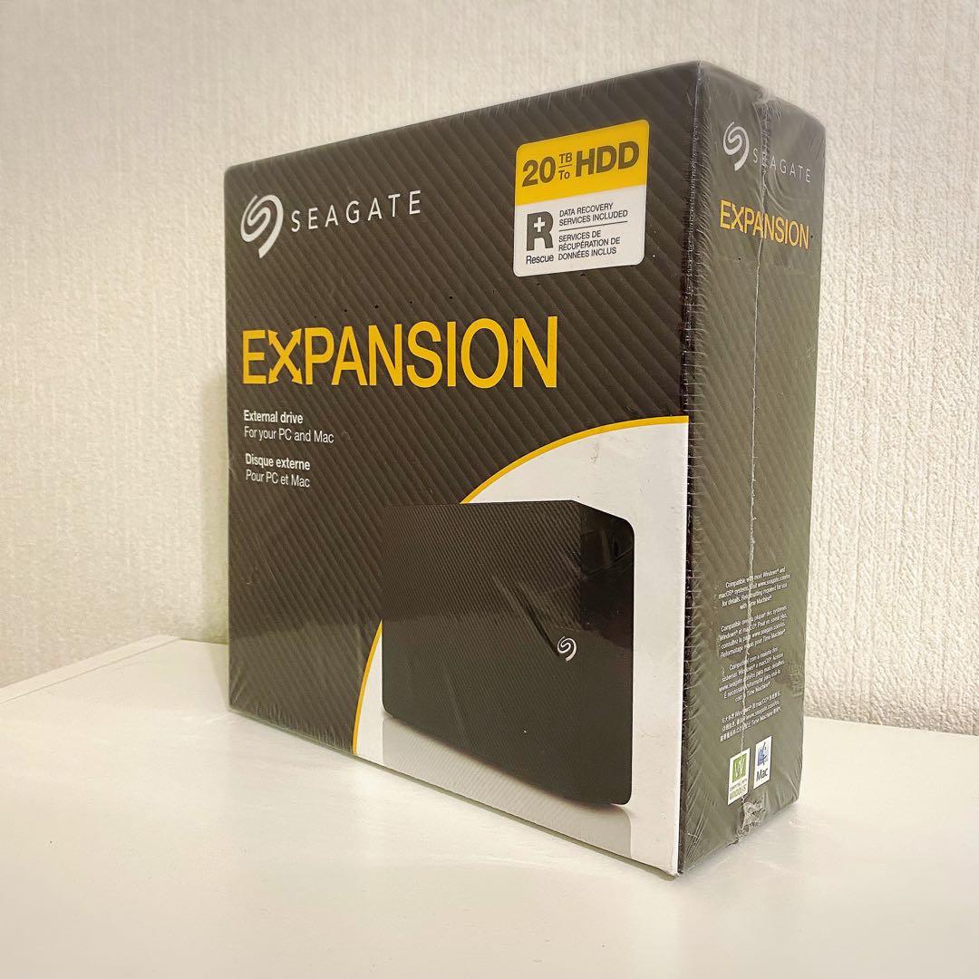 Seagate Expansion 20TB 外付けHDD 3.5インチ - メルカリ