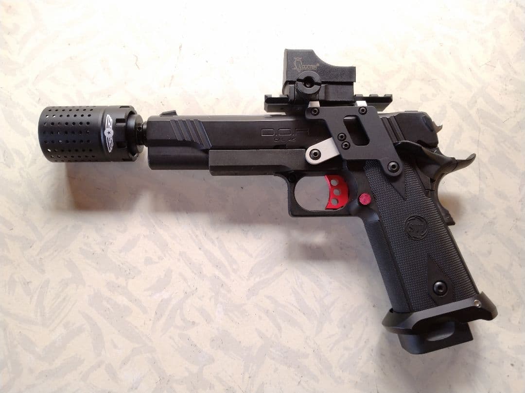 東京マルイ ハイキャパ D.O.R. レースガンカスタム　ガスブロ 東京マルイ ハイキャパ D.O.R ホワイト ガスブローバック