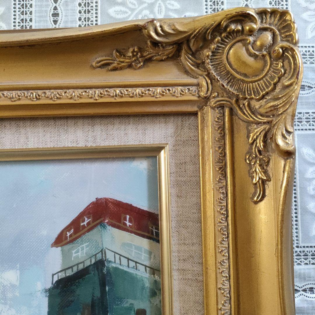 横山邦夫 油彩画 F6号『パリ』