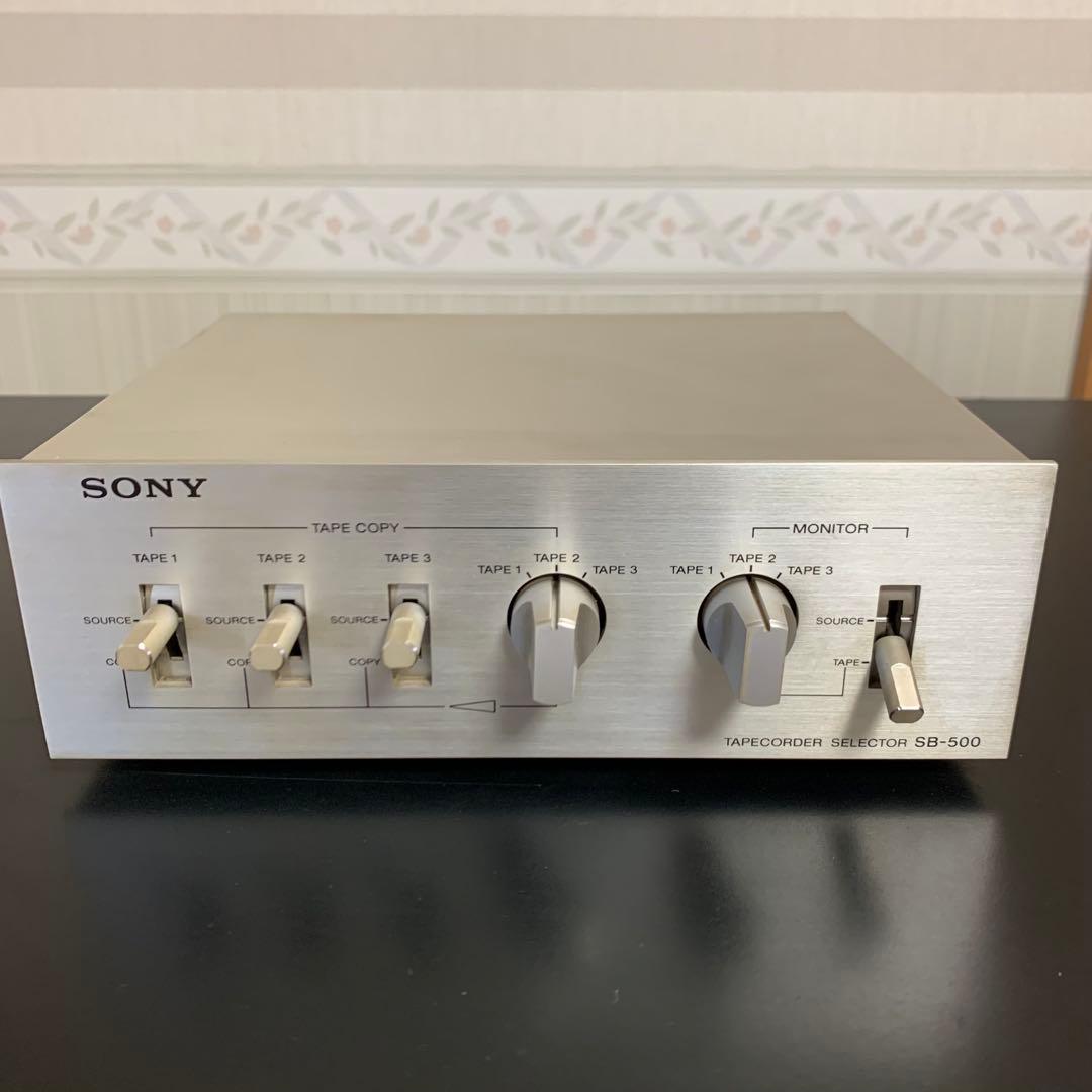 SONY SB-500 ソニー テープデッキセレクター Amazon.co.jp: SONY SB-500 テープデッキセレクター : 家電＆カメラ