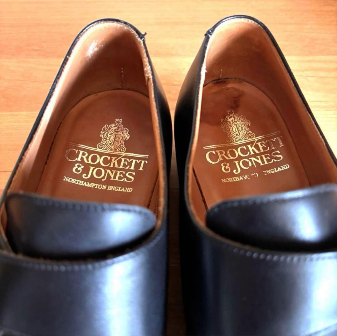 フ*ジ様 CROCKETT&JONES MALVERN 3シングルモンクストラッ - メルカリ