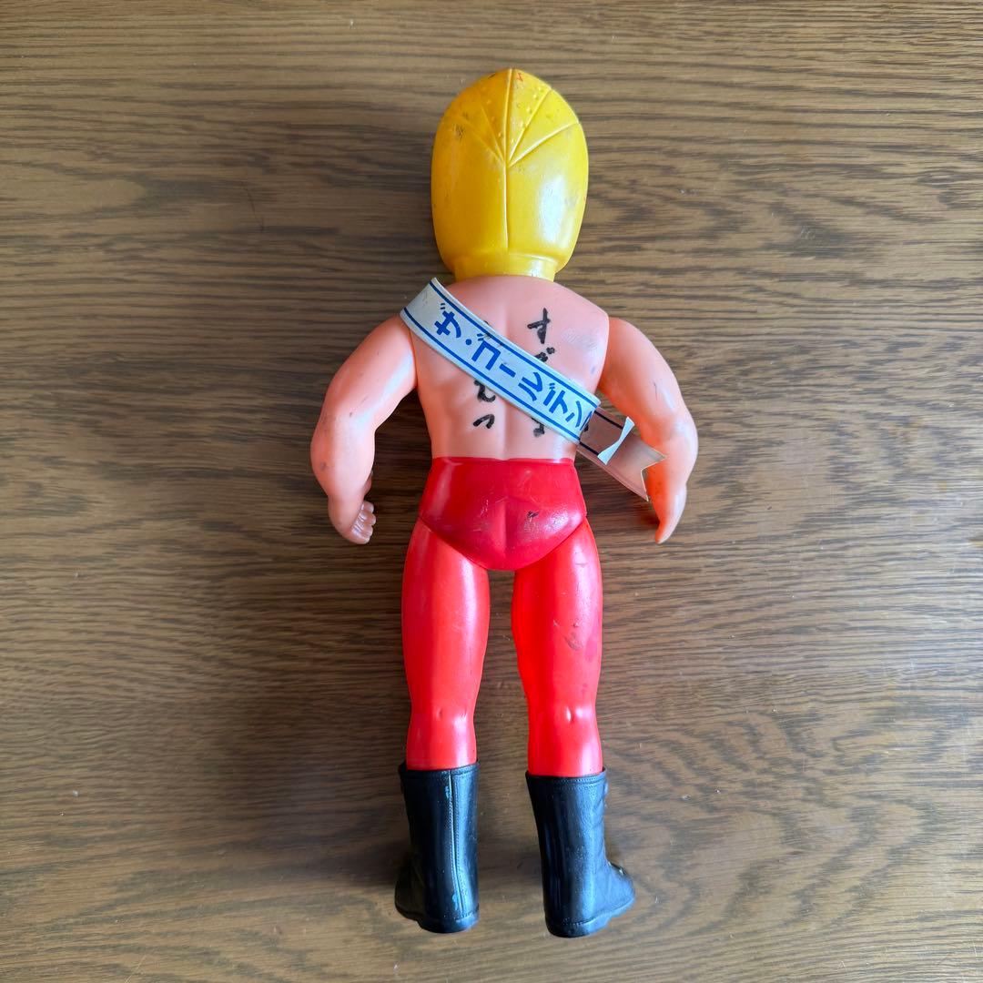 当時物】ザ・ゴールデンマスク ソフビ 中島製作所 辻なおき 梶原一騎