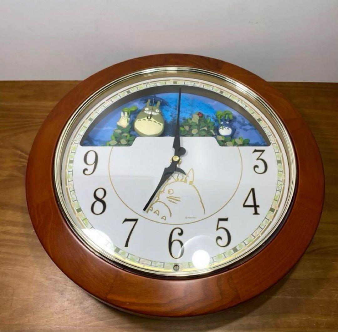 スタジオジブリ となりのトトロ からくり掛け時計 4MH769-M ジャンク品