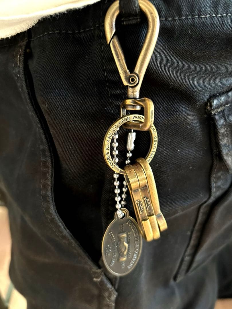 M*H様 雰囲気抜群 ダブルアールエル RRL キーホルダー ヴィンテージ