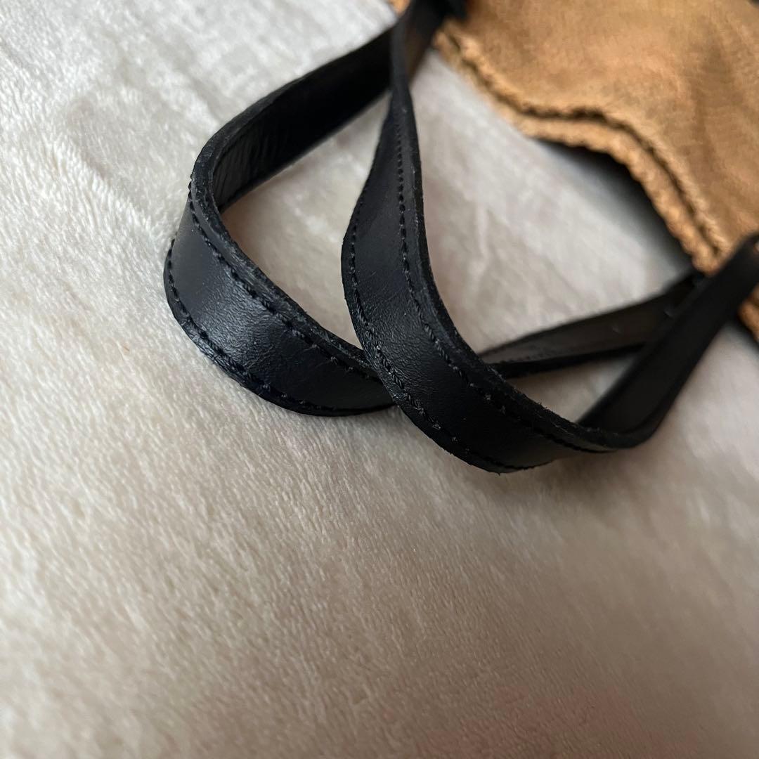 美品希少⭐︎サンアルシデ 持ち手レザーベルト ラフィアトートバッグ