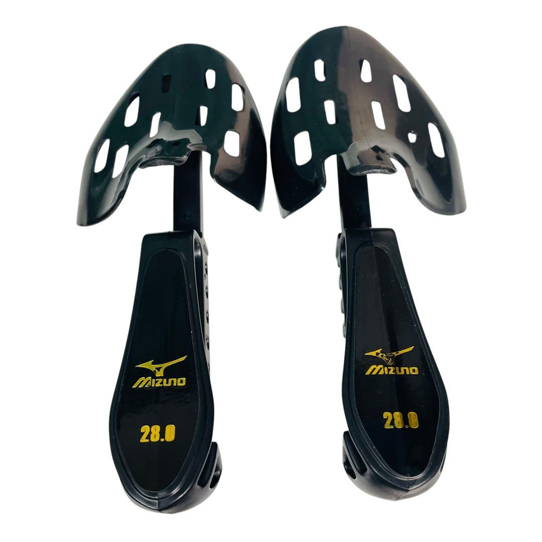 未使用　ミズノプロ　スパイク　野球用　天然皮革　黒　28.0cm