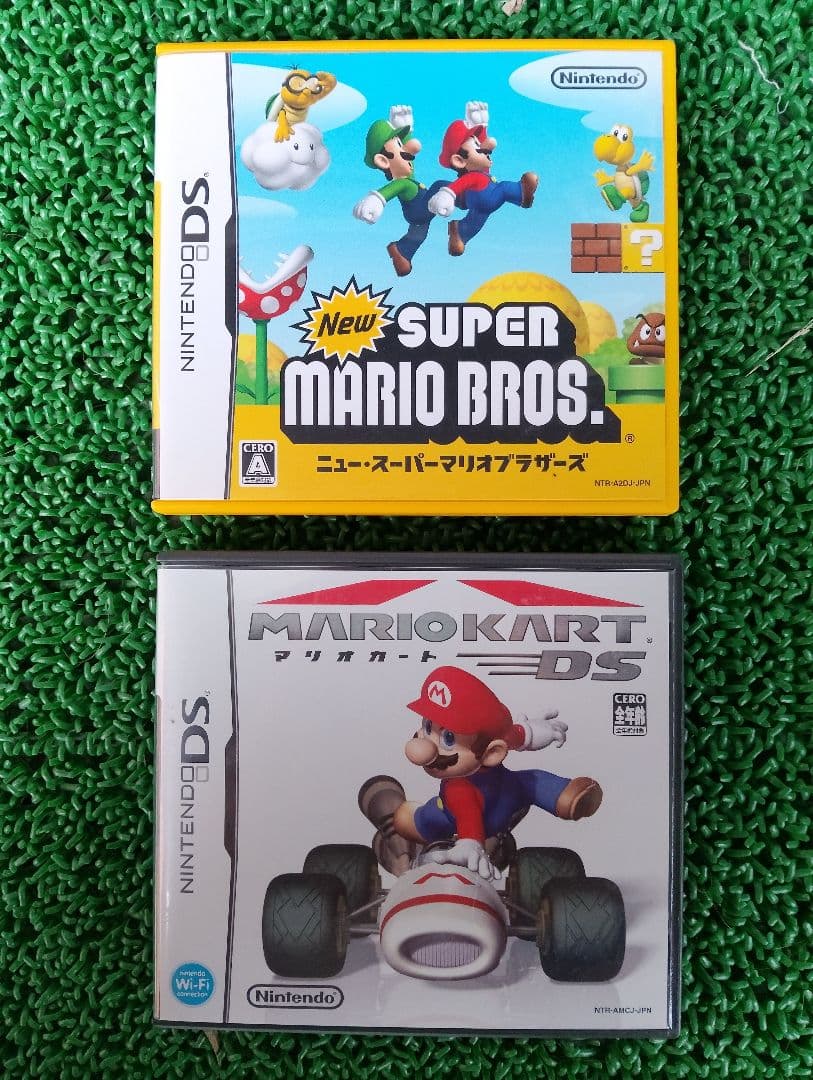 ニンテンドー「マリオカートDS」と「Newスーパーマリオブラザーズ」の2