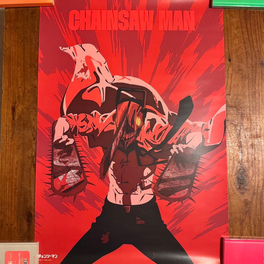 チェンソーマン展 チェンソーマン ポスター b2 アニメ 映画劇場版レゼ