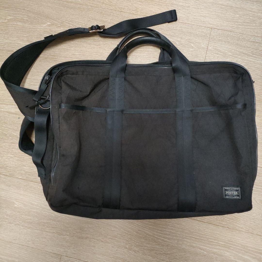 PORTER ポーター 3WAY ビジネスバッグ黒 リュック手持ちショルダー