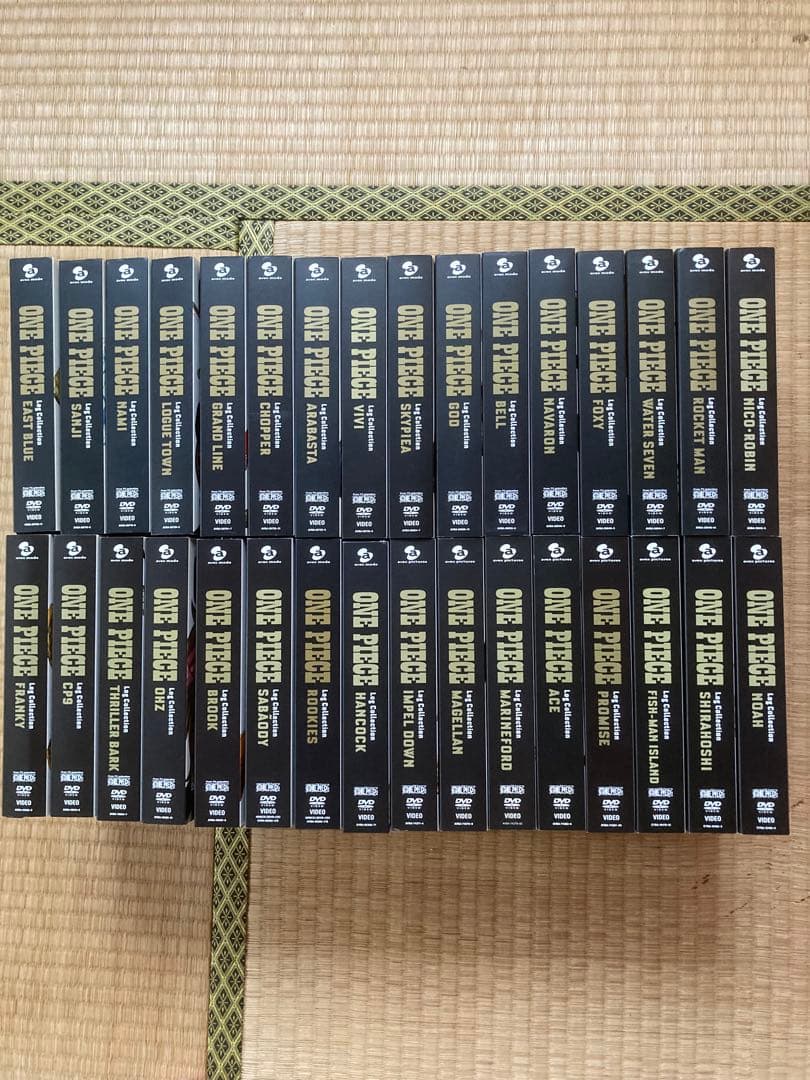 アニメ ワンピース ログコレクション DVD 32巻セット
