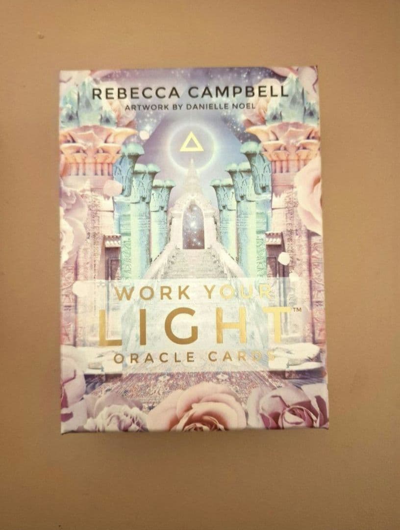 《日本語解説書》ワークユアライト /ローズ オラクルカード/ リーディングブック