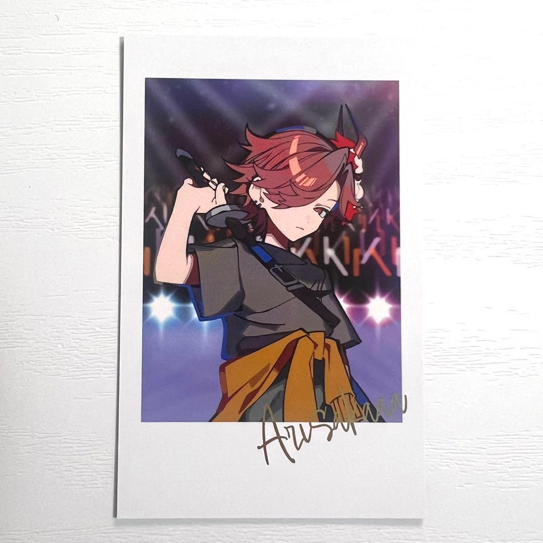 CRフェス 2025 チェキ風カード サイン ありさか - メルカリ