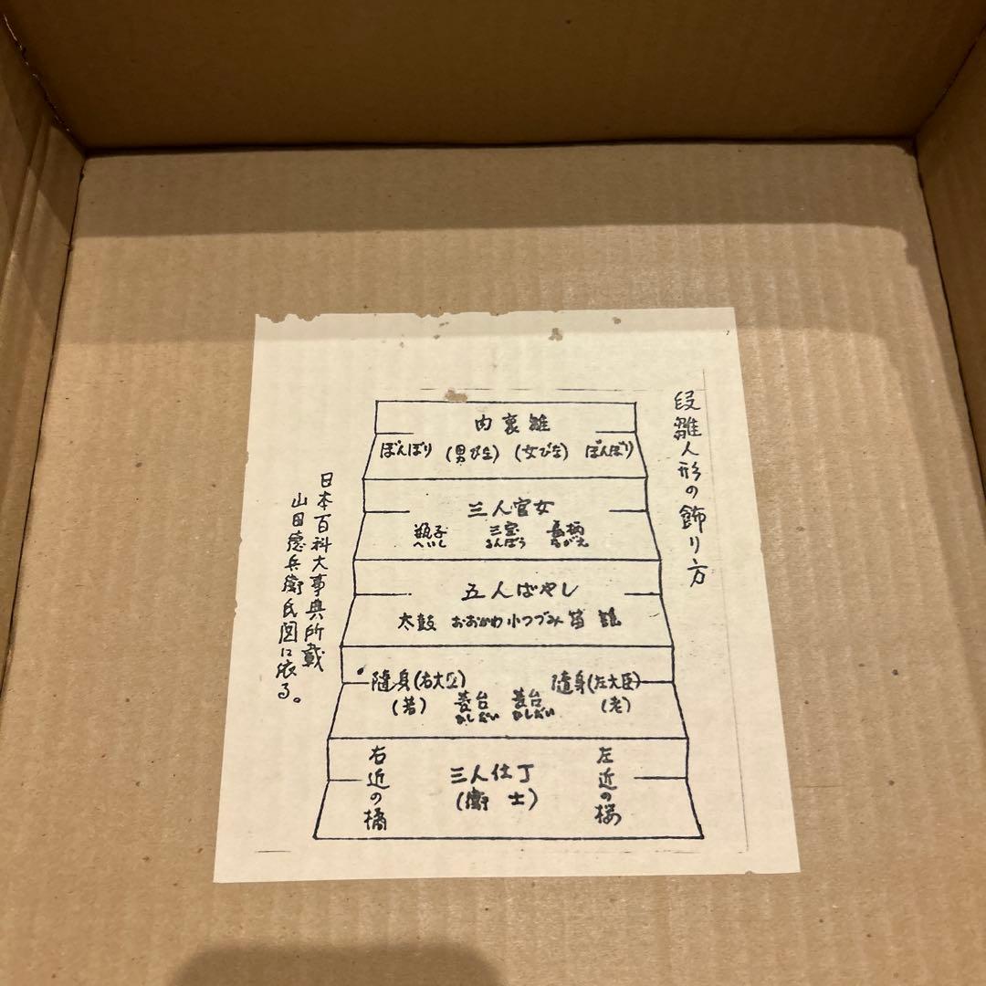 貴重❗️瀬戸焼 川本正義作 陶製 雛人形 ケース付き‼️
