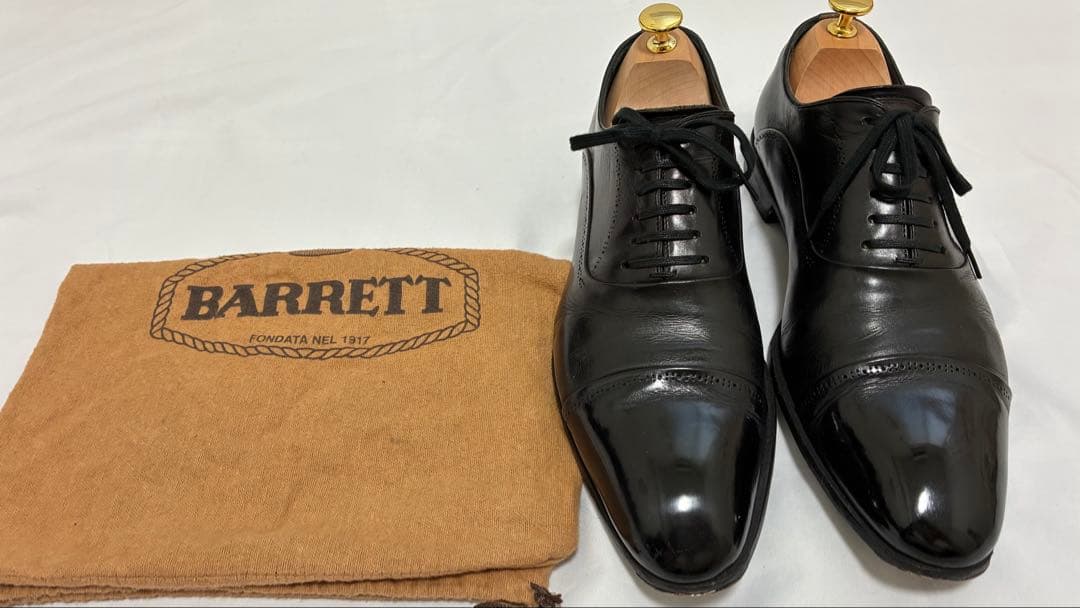 BARRETT / バレット (伊 】オックスフォード ブラック7.5 - メルカリ