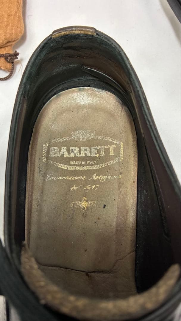 BARRETT / バレット (伊 】オックスフォード ブラック7.5 - メルカリ
