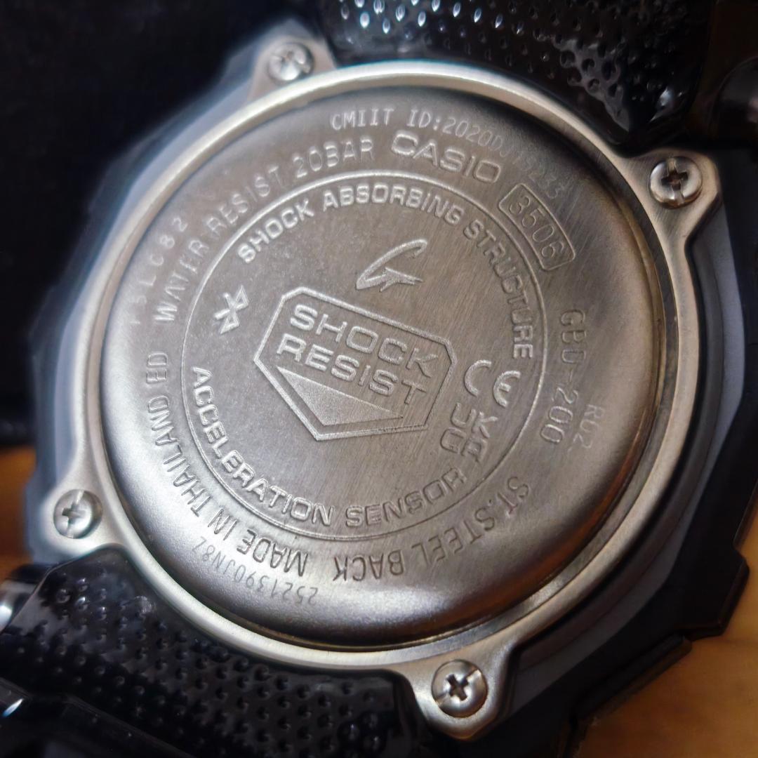 CASIO G-SHOCK GBD-200-1JF カシオ 樹脂バンド 20気圧 - メルカリ