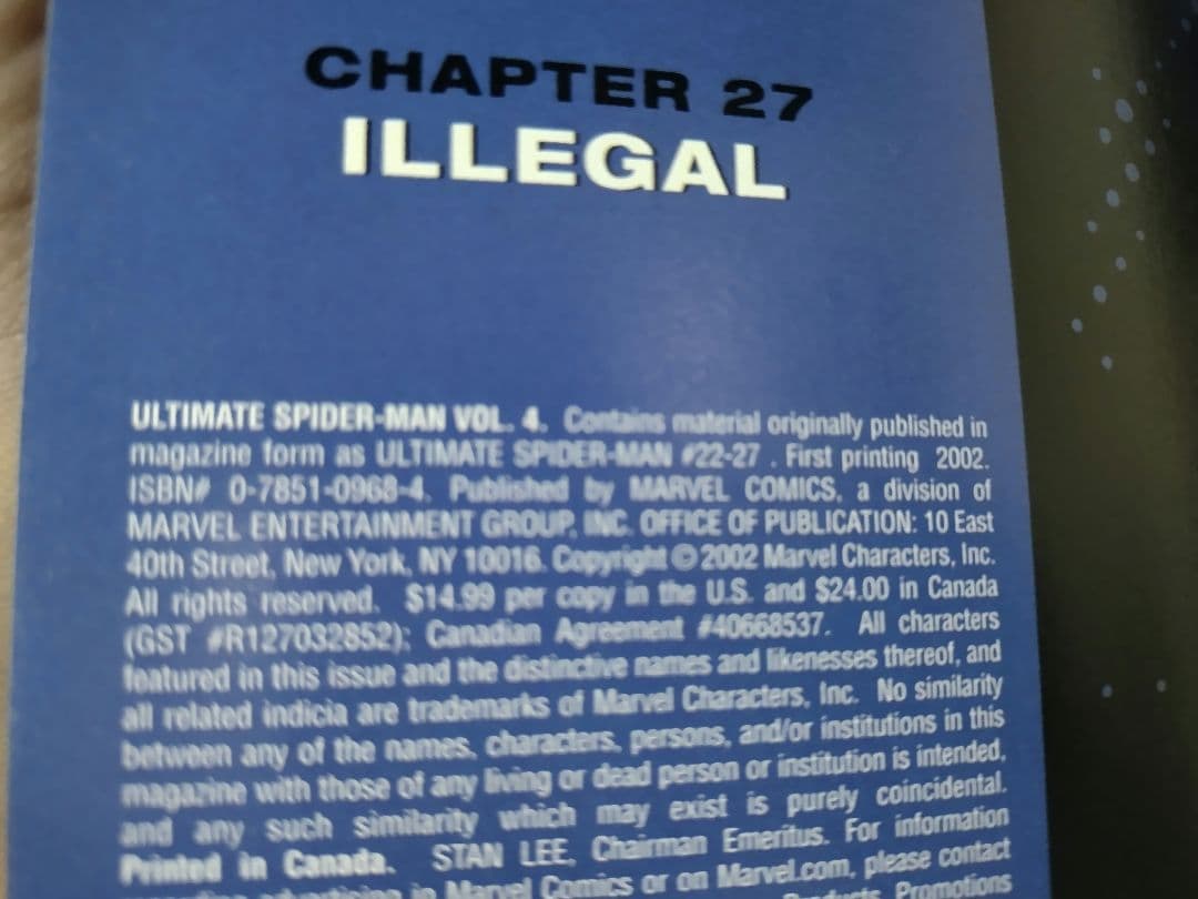 Marvel ULTIMATE SPIDER-MAN Vol.1-4 アメコミ