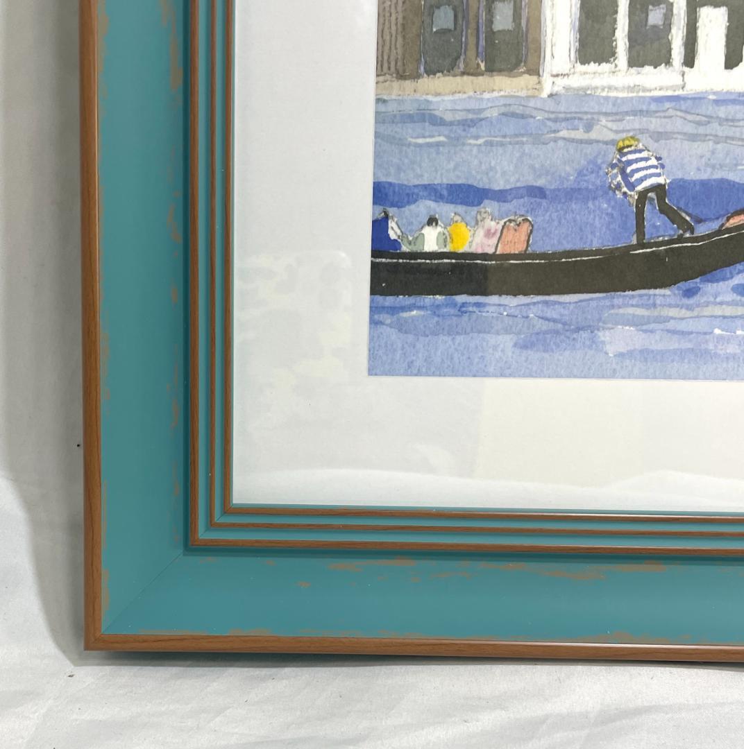 新品】安野光雅「ベニスの船着場」ポスター 複製画 額付 - メルカリ