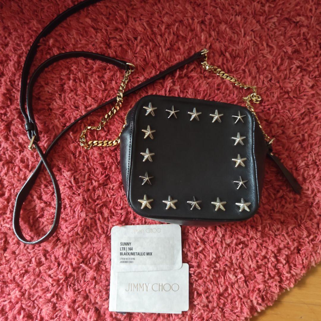 tomo☆JIMMYCHOOSUNNYジミーチュウサニー ショルダーバッグ JIMMY CHOO（ジミーチュウ） ハンドバッグ BONNY SAT ボニー