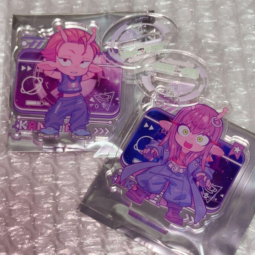 銀河特急 ミルキーサブウェイ コラボカフェ ミルサブ アクスタ アカネ