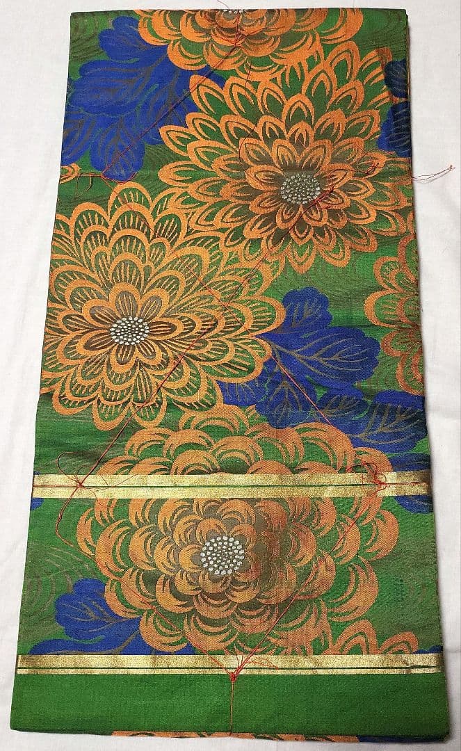 アンティーク 全通袋帯 未使用 躾糸付 - メルカリ