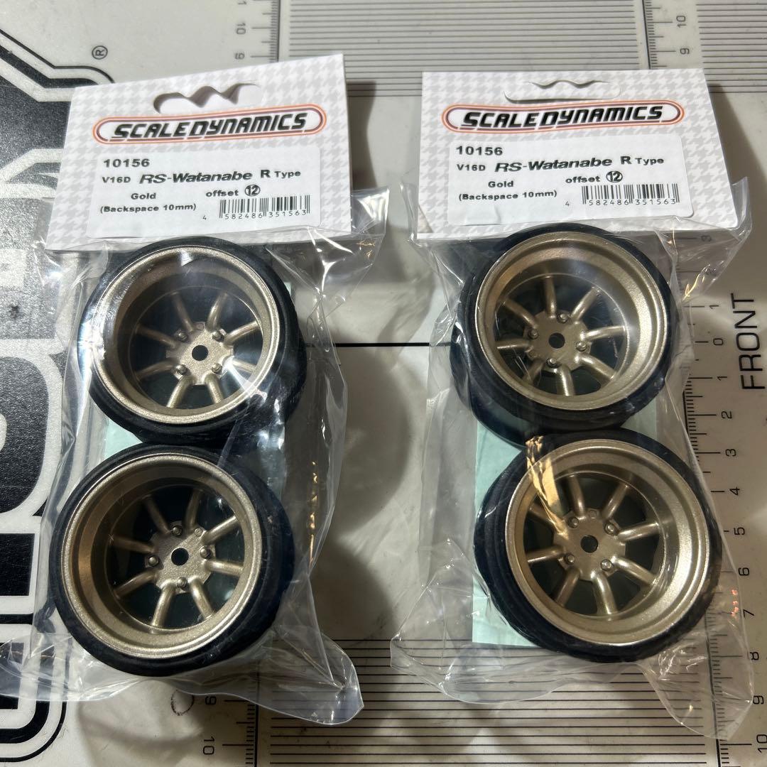 希少 スケールダイナミクスラジコンカーホイール RSワタナベRタイプ4