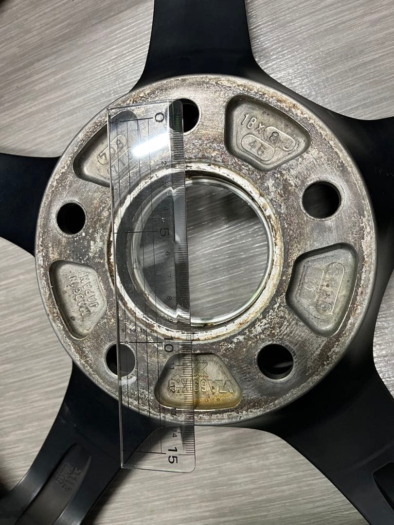 w*n様 ADVAN Racing GT 18×8.0J 120-5 +46 4