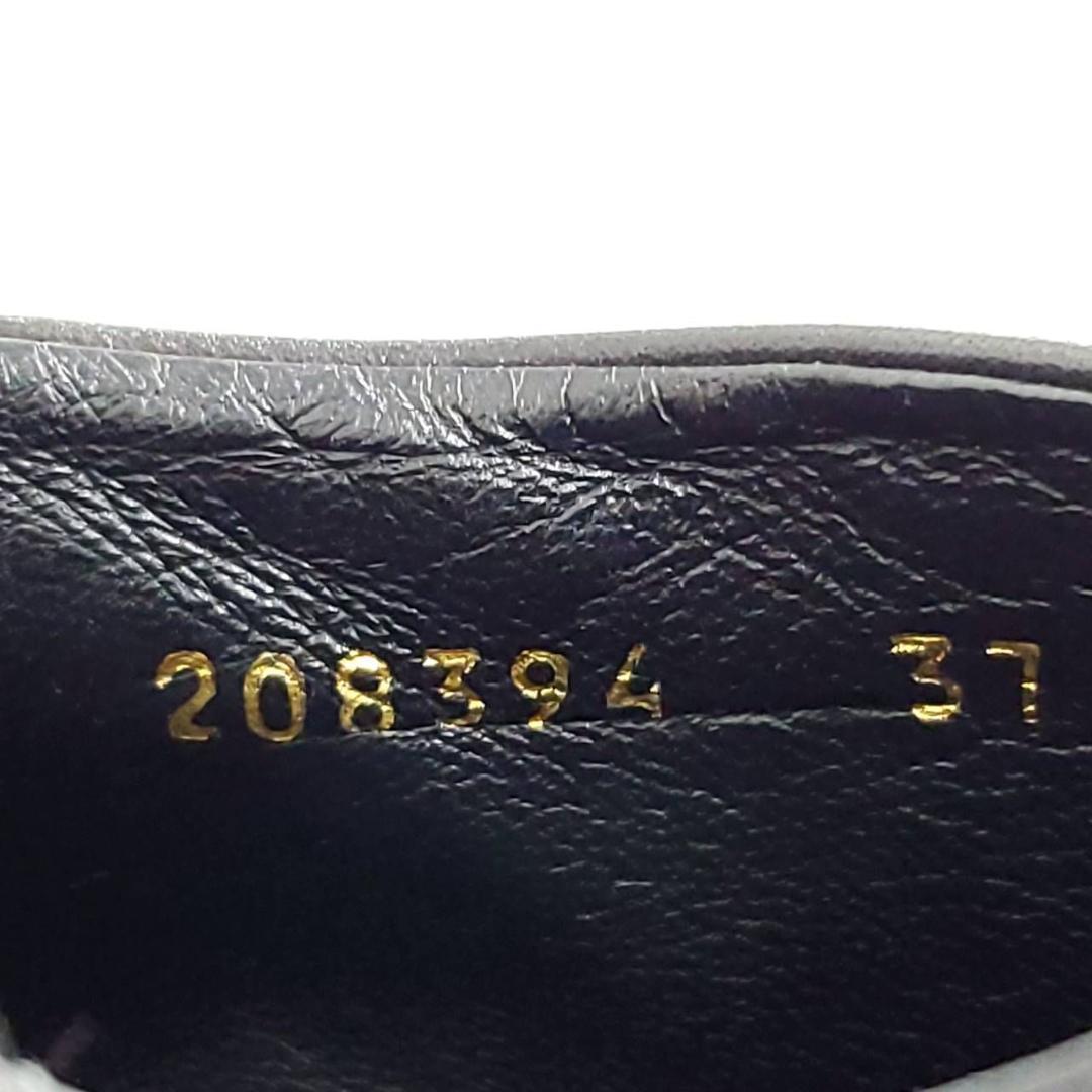 グッチ 美品 スタッズ サイドジップ ブーティ 本革 レザー EU37 - メルカリ