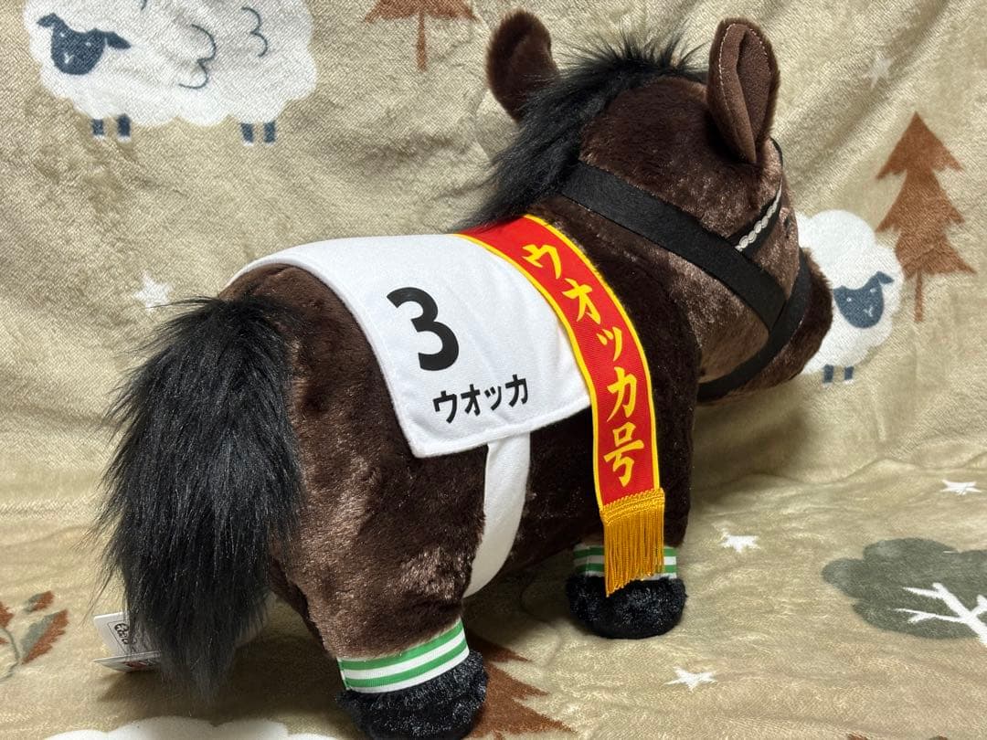 ウオッカ ダイワスカーレット サラブレッドコレクションふわふわBIG