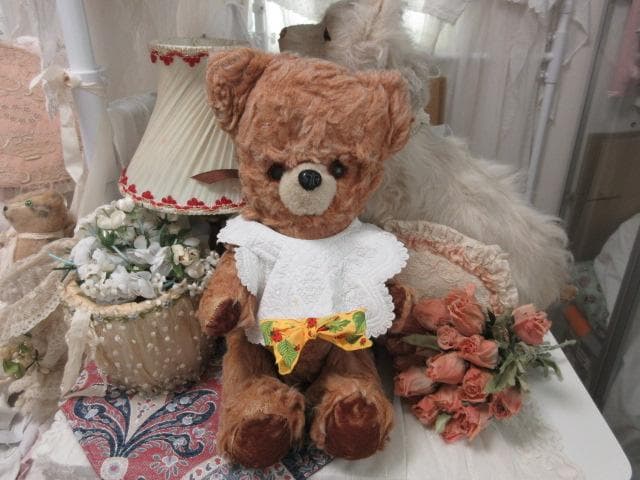 可愛い　アンティークベア　フランス　テディベア　☆　おでこちゃん アンティークベア フランス テディベア ☆ おでこちゃん - メルカリ