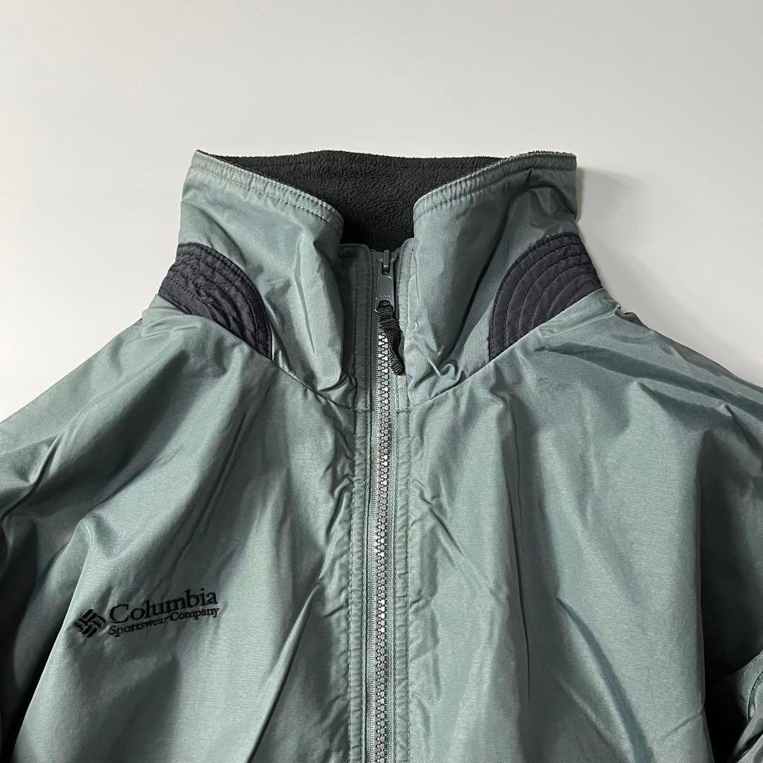 90s〜00s コロンビア Columbiaナイロンブルゾン M セージグリーン