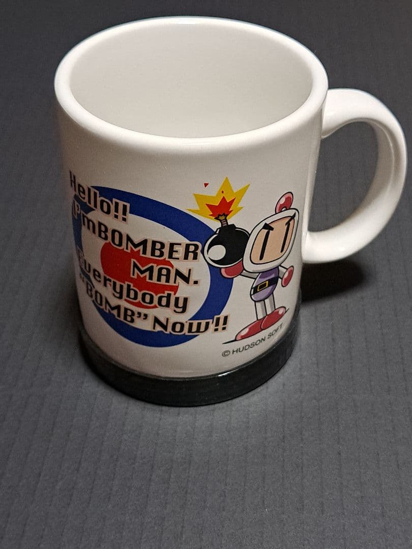 SFC ボンバーマン ミュージックマグカップ 非売品 レア ハドソン