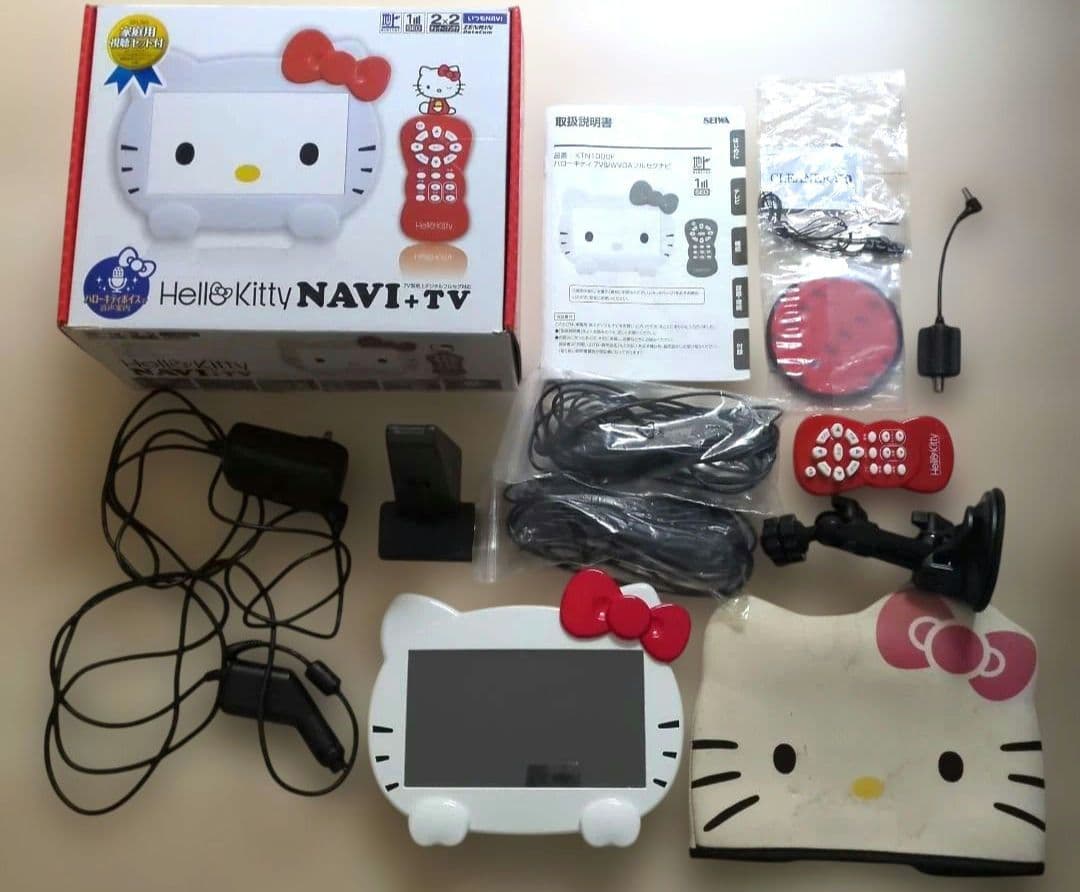 希少 レア] ハローキティ ナビ + テレビ KTN1000F - メルカリ