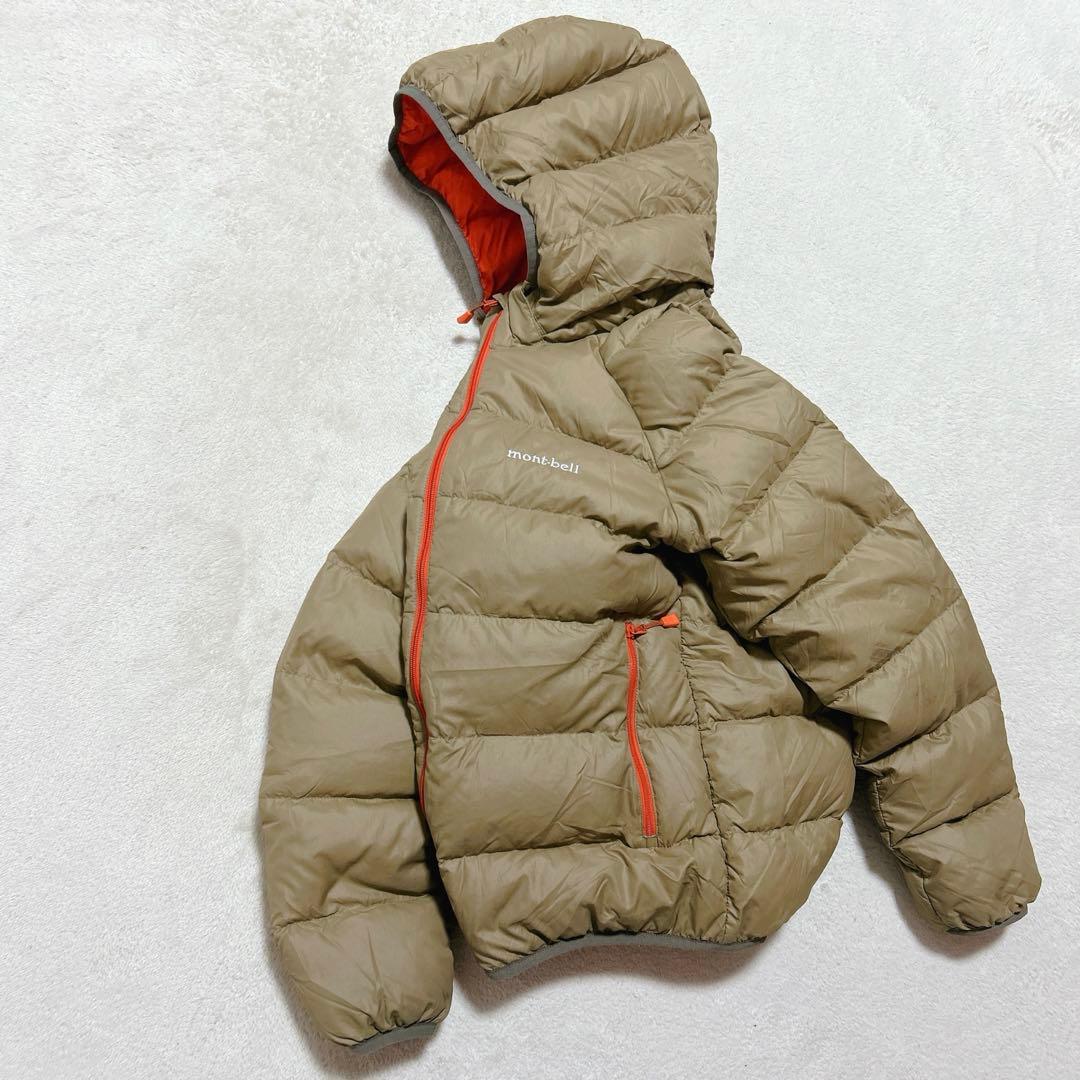短丈 mont-bell down jacket parka beige y2k - メルカリ