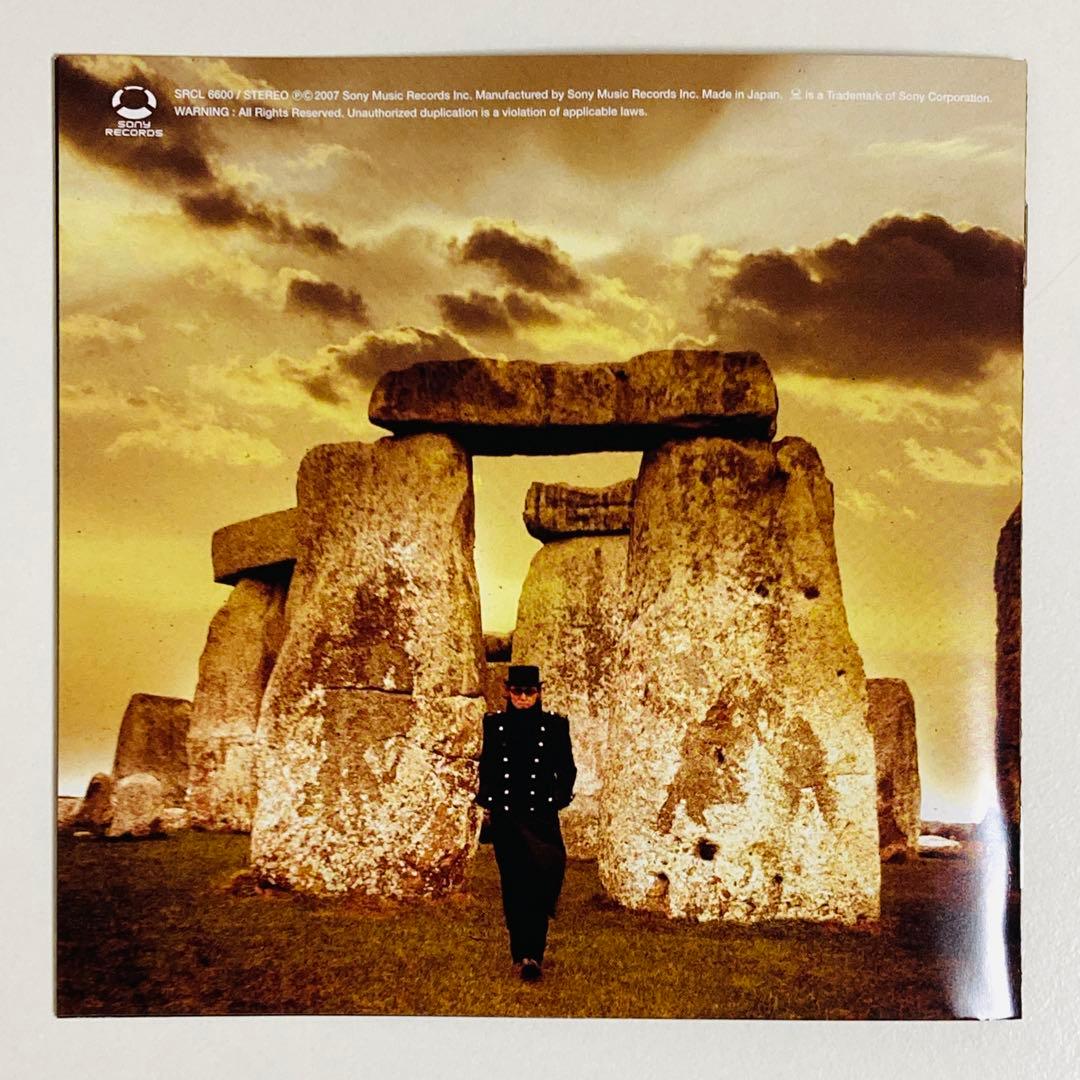 石井竜也 2007年アルバム「日時計〜premium edition〜」羽時計付