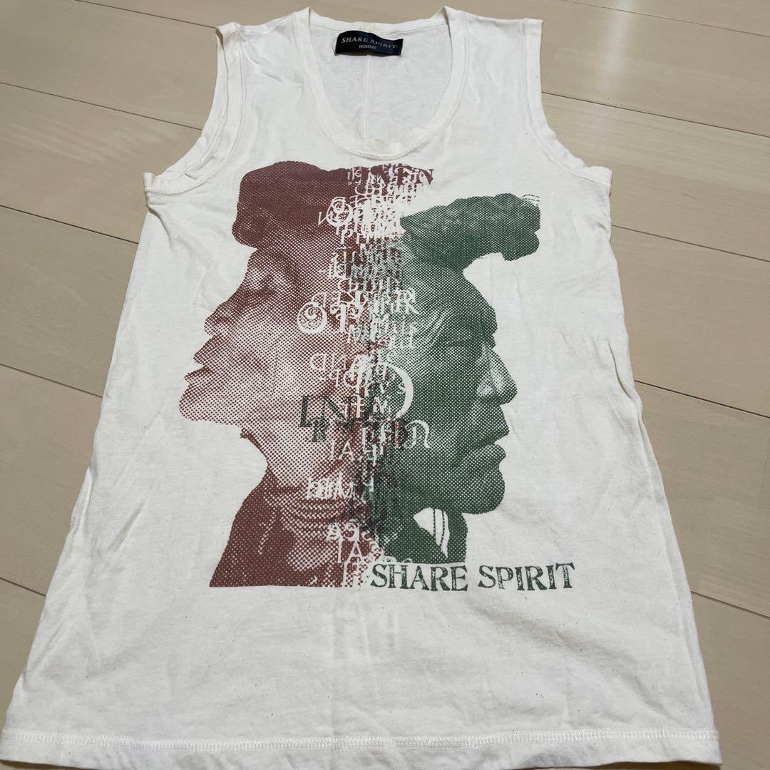 share spirit シェアースピリット タンクトップ ノースリーブ - メルカリ