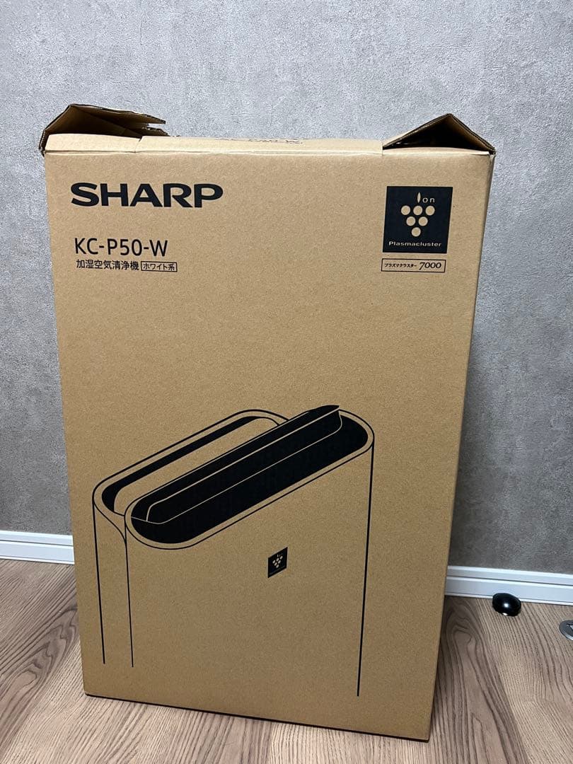 SHARP KC-P50-W 加湿空気清浄機 プラズマクラスター　シャープ 楽天市場】シャープ SHARP プラズマクラスター 加湿空気清浄機 KC-P50