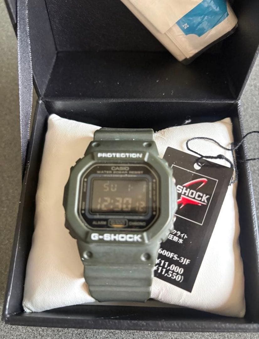 美品　G-SHOCK DW-5600FS-3JF グリーン　キムタクHERO CASIO G-SHOCK キムタク HERO DW-5600FS モスグリーン - メルカリ