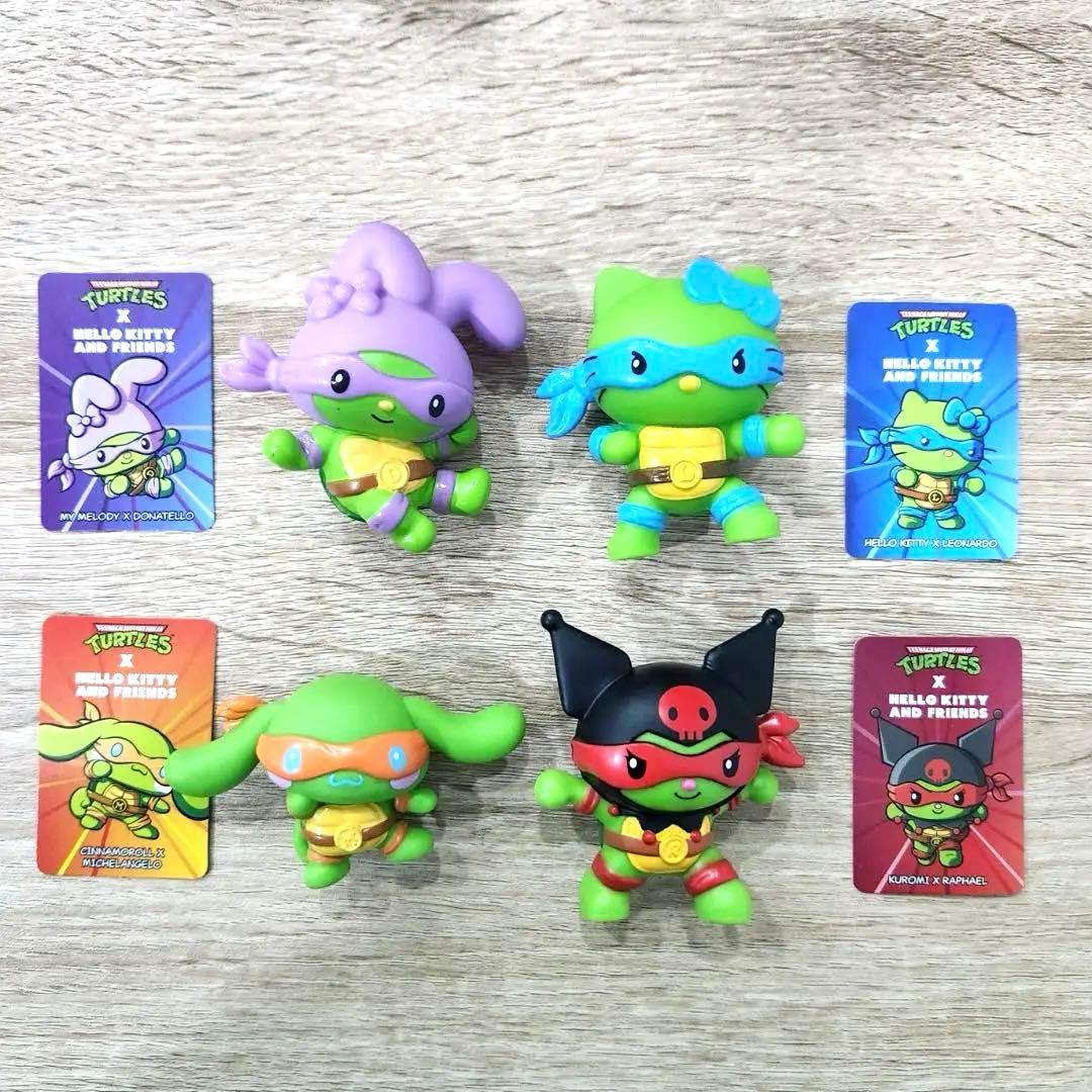 お*く様 マクドナルド｜海外限定 TMNT×サンリオ コラボ（第1弾・第2弾