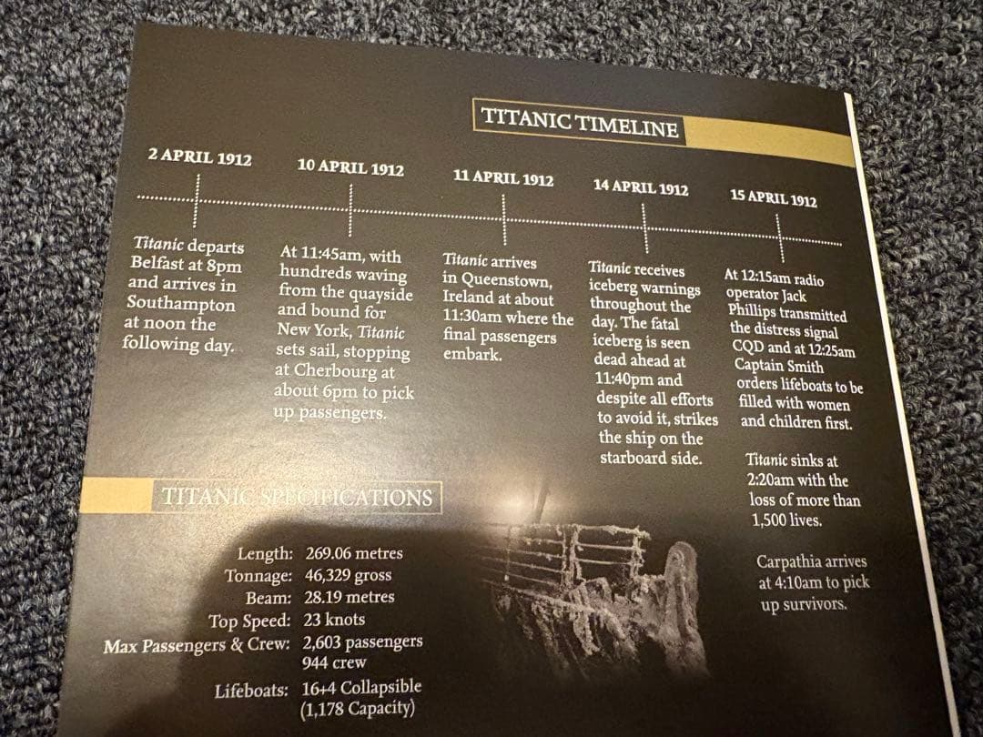 2012年 オルダニー「RMS Titanic 100周年記念 5ポンド」 - メルカリ
