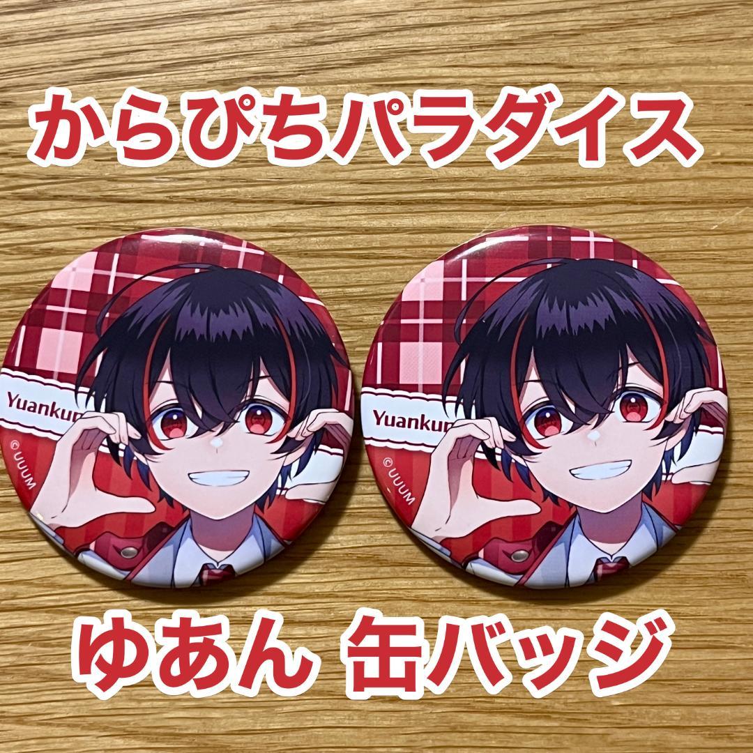 カラフルピーチ ゆあん からぴちパラダイス 2025 缶バッジ 2つ - メルカリ