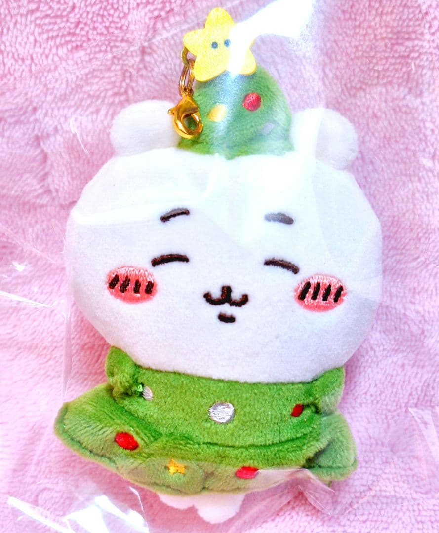 ちいかわ ハッピーホリデーなおやすみベッドと繋がるマスコットセット