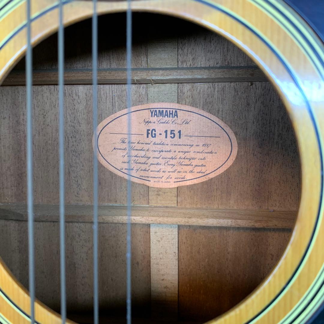 YAMAHA】オレンジラベル FG-151アコースティックギター - メルカリ