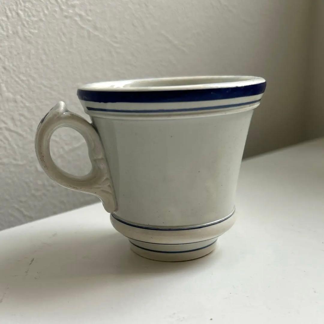 クレイユモントロー　19世紀のブリュロ　ブリュロカップ　フランスアンティーク クレイユ＆モントロー ブリュロ カップ アンティーク 050050508